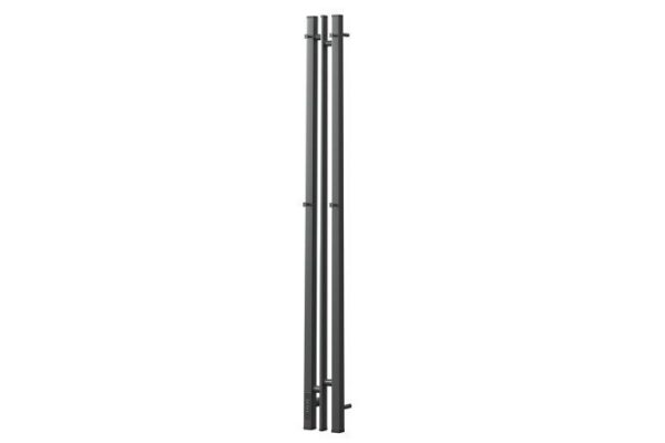 Полотенцесушитель электрический Фрея П2, графит блеск PN20712GB 13х120х10.5 см