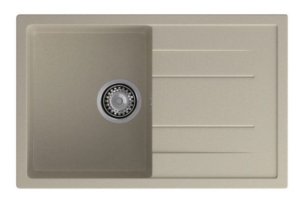 Мойка врезная с крылом GRANFEST Quadro GF-Q-780L 77х49.5х20 см