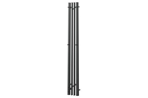 Полотенцесушитель электрический Фрея П2, графит блеск PN20722GB 17х120х10.5 см