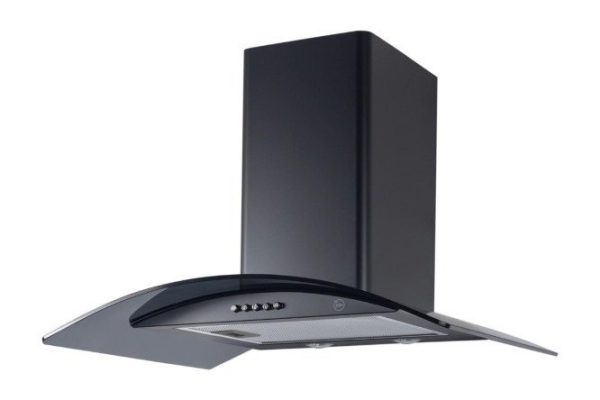 Вытяжка MBS Ruta 160 Glass Black цвет чёрный, 60х46.2х47 см