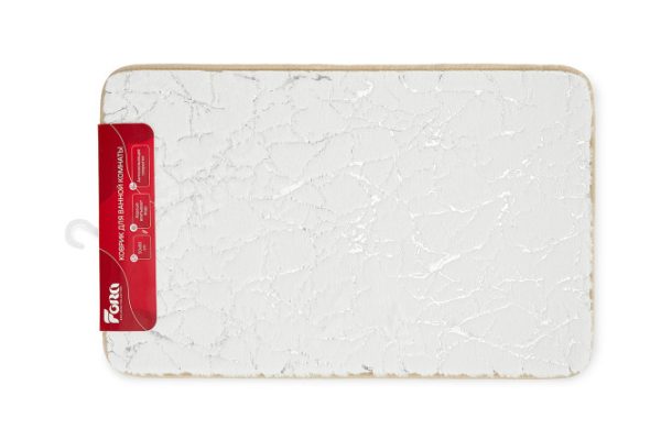 Коврик для ванной комнаты Marble 50x80 см, Полиэстер