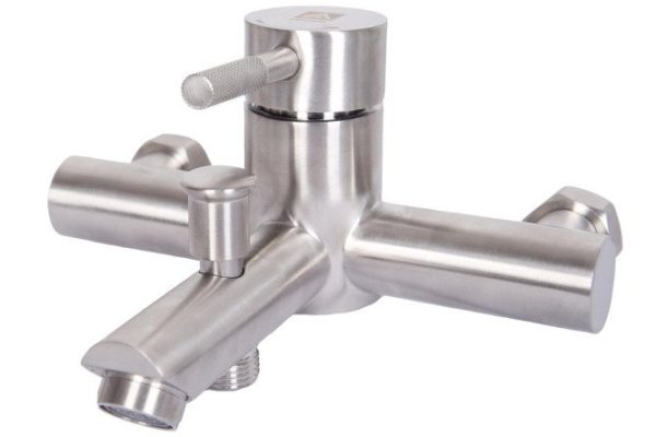 Смеситель для ванны с душевой гарнитурой 35-05 solid