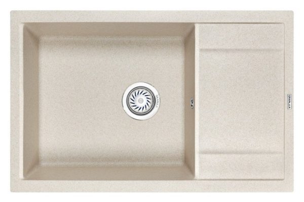Мойка врезная с крылом GRANULA 7805 78х50х20 см