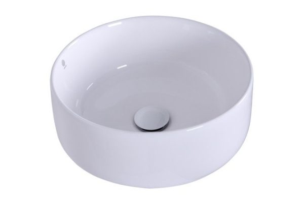 Раковина накладная ORANGE B07-345W Накладная, 34.5х15.5х34.5 см