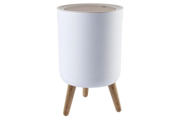 Контейнер для мусора BERKRAFT Tokio с крышкой 22x36.3x22 см, 8 л