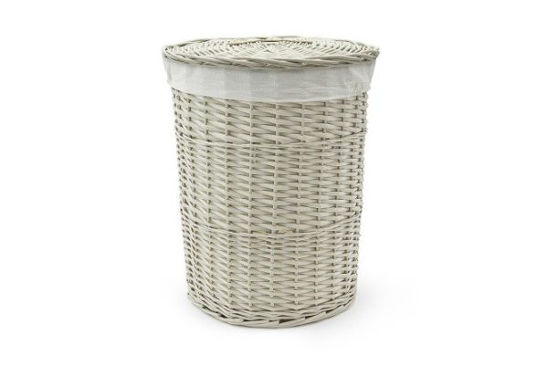 Корзина для белья с крышкой TBW23-075 S 37х49х37 см