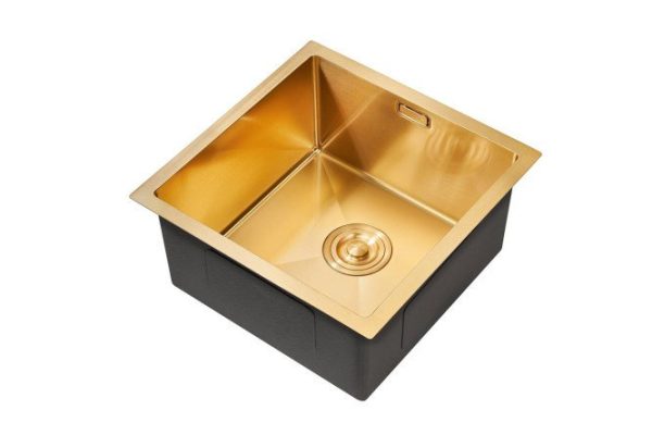 Мойка врезная MILACIO Steel Denia 44 MC.77438 44х44х22 см