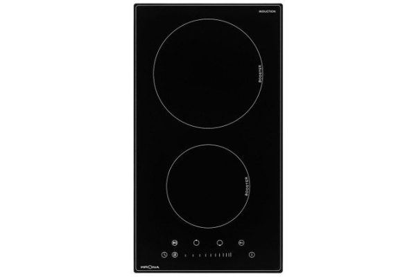 Индукционная варочная панель KRONAsteel Forte 30 BL KRIH07, чёрный 28.8 см