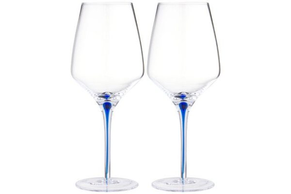 Набор бокалов для вина Lefard Accent Sky Blue 710 мл, Стекло, 2 шт.