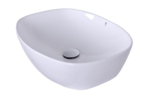 Раковина накладная ORANGE B08-500W Накладная, 50х14х38 см