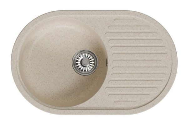 Мойка врезная с крылом MIXLINE ML-GM16 551929 73х46х20 см