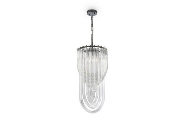 Светильник подвесной FREYA Modern Onda 15 кв.м., 30х36х30 см, E14
