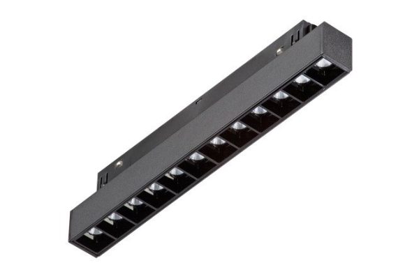 Светильник трековый магнитный LED VITALUCE VT0200004 5 м², 22x4x2.3 см, LED