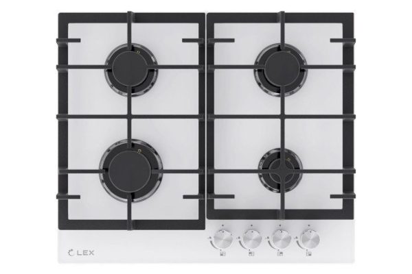 Газовая варочная панель LEX GVG 642A WH 60 см