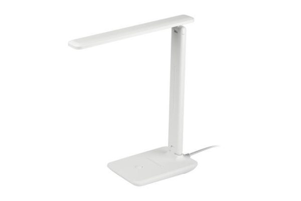 Лампа настольная с выключателем ЭРА Nled-508-7W-W LED LED, 19x31x15 см