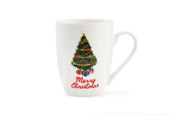 Кружка EVIO Christmas 360 мл, Фарфор