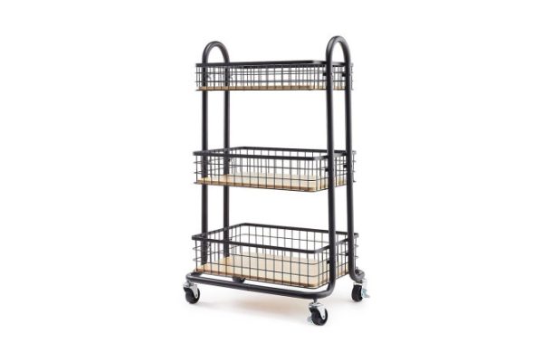 Этажерка 3-ярусная BERKRAFT Loft 45.5x78x33.6 см