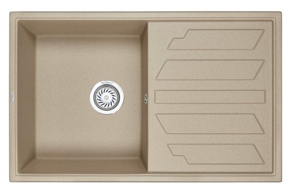Мойка врезная с крылом GRANULA Granula 8002 79х50х20 см