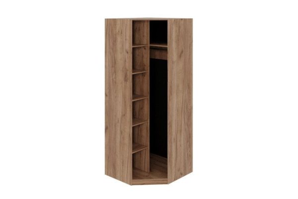 Корпус шкафа угловой Оскар 95,1х236х95,1 см, дуб табачный craft