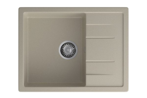 Мойка врезная с крылом GRANFEST Quadro GF-Q-650L 65х50х20 см