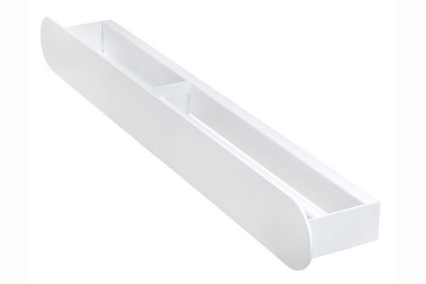 Полка для ванной комнаты Omega левая 71x10x8 см