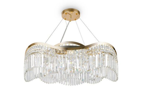 Светильник подвесной MAYTONI Diamant Crystal Gracia 35 кв.м., 72х19х72 см, E14