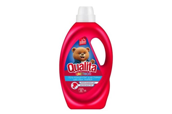 Гель для стирки Qualita для цветных тканей