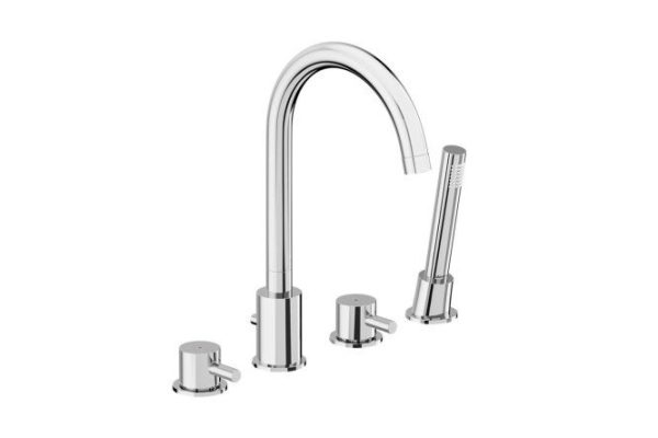 Смеситель для ванны и душа Scandinavian Pure 360400000 4-секционный