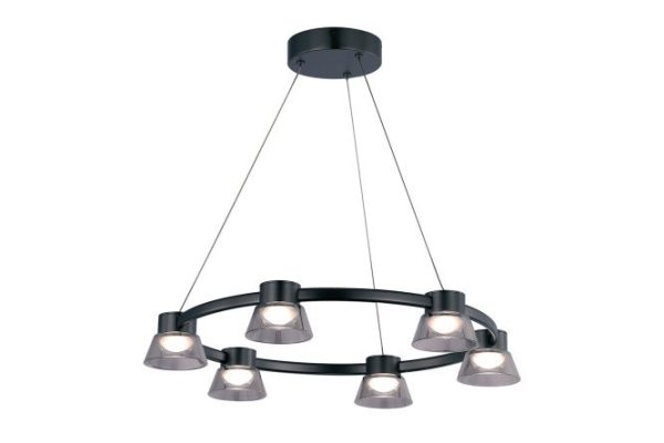 Люстра подвесная FAVOURITE Twix 4 кв.м., LED, 60 см