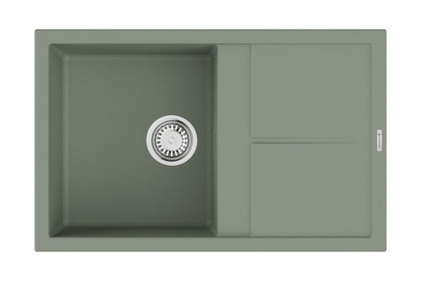 Мойка врезная с крылом OMOIKIRI Sumi 79A-WG 4997099 79х50х20 см