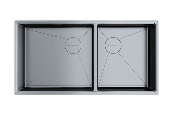 Мойка врезная OMOIKIRI Taki 85-2-LB-U/IF Side-IN 4997037 85х44х20 см
