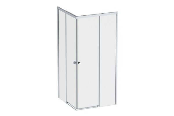 Душевое ограждение напольное AM.PM X-Joy Square Slide 90х90 см W94G-403-9090-МТ