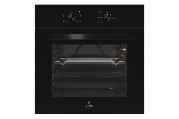 Электрический духовой шкаф LEX EDM 040 H BBL, чёрный 59.5х59.5х53 см