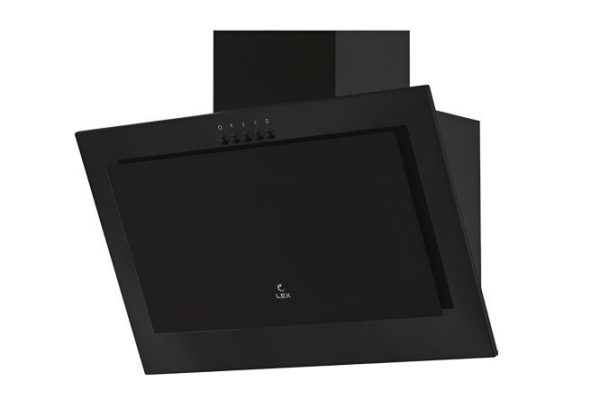 Вытяжка LEX Mio 500 Black цвет чёрный, 50х32.7х23.4 см