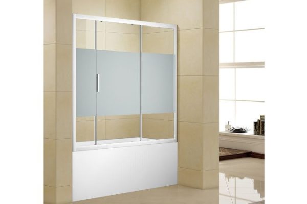 Шторка для ванны на поддон AQUANET Practic AE10-B-180H150U-CP