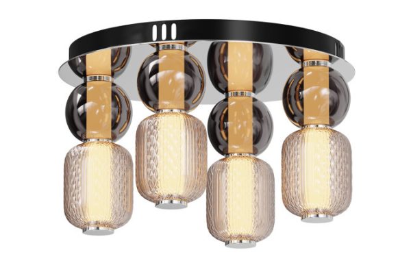 Светильник потолочный LED MAYTONI Modern Drop 20 кв.м., 43x25.5x43 см, LED