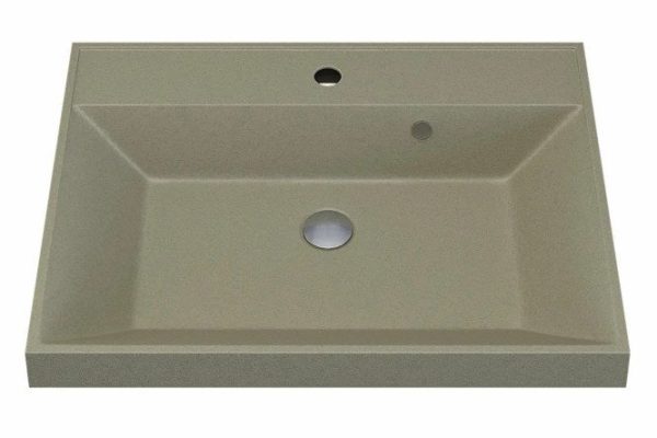 Раковина для ванной Classic Quartz 291030013 Полувстраиваемая, 60х15х45 см