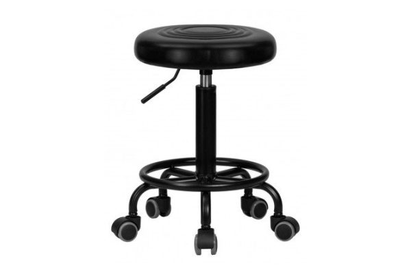 Табурет мастера DOBRIN Billy Black 37х48х37 см