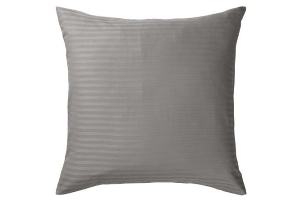 Набор наволочек Stripe Premium Gray 70х70 см, Страйп-сатин, 2 шт.