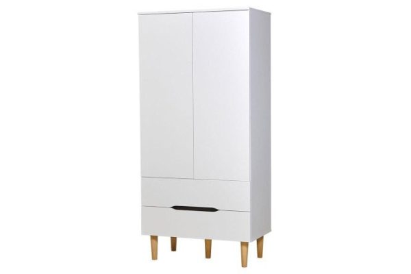 Шкаф двухсекционный Simple с ящиками 90х191.2х50.8 см