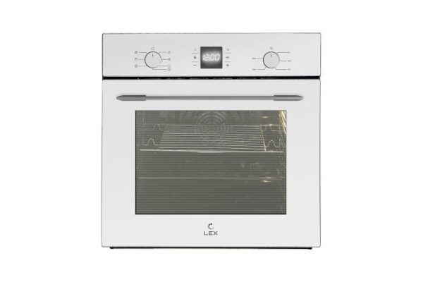 Электрический духовой шкаф LEX EDM 076 WH, белый 59.5х59.5х53 см