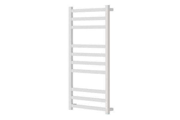 Полотенцесушитель электрический POINT Меркурий П10, белый PN83850W 53х100х8 см
