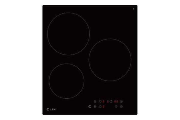 Электрическая панель LEX EVH 430 H BL, черный 45 см