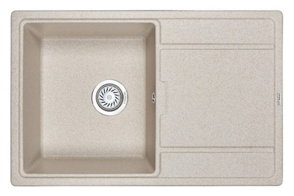 Мойка врезная с крылом GRANULA 7804 78х50х20 см