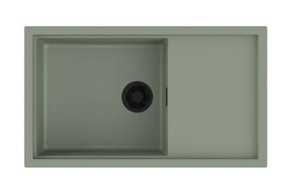 Мойка врезная с крылом OMOIKIRI Sintesi 86-WG 4997133 86х50х20 см