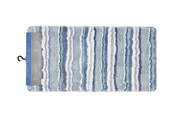 Коврик для ванной комнаты MICASA Soft 60x120 см, Микрофибра