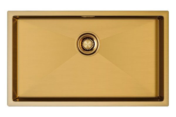 Мойка врезная PAULMARK Aller 74 UNI PM807444-BG 74х44х20 см
