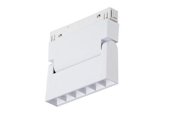 Светильник трековый поворотный магнитный LED VITALUCE VT0200040 4 м², 11.5x10.5x2.3 см, LED