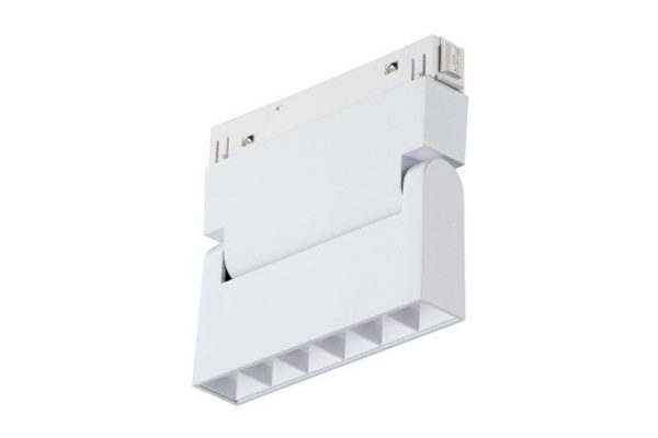 Светильник трековый поворотный магнитный LED VITALUCE VT0200008 2 м², 11x10.5x2.3 см, LED