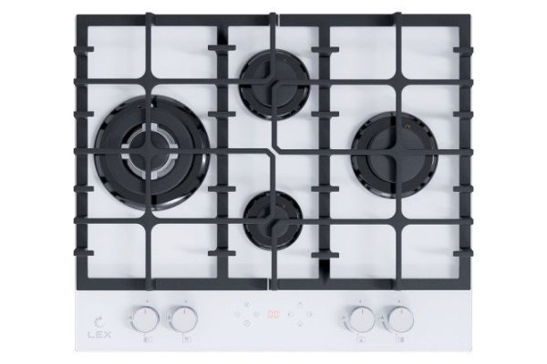 Газовая варочная панель LEX GVG 646T WH 60 см